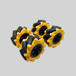 80mm Mecanum Wheel Set – 2 Left & 2 Right Omni Wheels