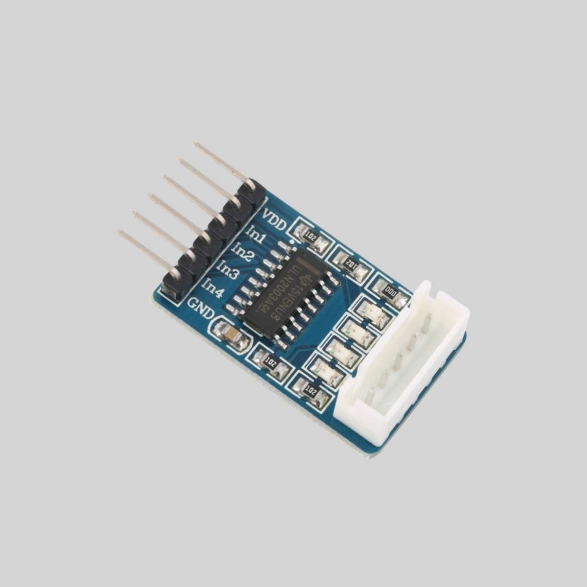 ULN2003 Stepper Motor Driver Module for the 28BYJ-48 motor.
